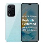 HONOR 200 Lite, Unlocked 5G Smartphone, 8GB+256GB, 6,7” Anti-Drop AMOLED Display, 108MP Triple Rear Camera, 50MP Front Camera, Dual SIM, 2 Year Manufacturer Warranty, Android 14, Starry Blue