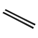 2Pcs Skateboard Rails Edge Protector Wear-Resistant Flexible Ribs Bones Board Rails with Mount Screws(Black) Ride Other Cycling Cycling