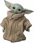 RoomMates RMK4456GM The Mandalorian: Baby Yoda Grogu | The Child Giant Peel and Stick Wall Decals, Green, Tan, Giant Wall Decal, 60.2 cm. 77.2 cm