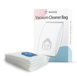 WAIKAS Vacuum Bags Compatible with Miele Vacuum Cleaner, Pack of 5 Hyclean 3d Efficiency Dust Bag, Compatible Replacement for all Miele FJM/GN Vacuum Cleaner Classic C1,Complete C1/C2/C3