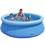 ASAB Inflatable Paddling Pool | Large Capacity Swimming Pool for Kids & Adults | Indoor Outdoor Paddling Pool | Garden Backyard Fun Family Friends Summer | Easy-Set Paddling Pool | 3m x 76cm