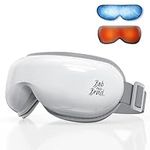 Bob and Brad EyeOasis 3 - Eye Massager with Heat and Cooling for Migraines, Electric Sleep Eye Mask with Music for Puffy & Dry Eyes, Dark Circles, Eye Strain Relaxation, Gifts for Women/Men