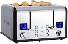 CUSIMAX 4 Slice Toaster, Stainless 