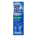 Deep Freeze - Pain Relief Cold Gel, Fast Acting, Targeted Cooling, 100 g Tube (Pack of 1)