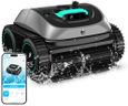 (2025 Upgrade) WYBOT C1 Pool Robot Vacuum for Inground Pools, 4-in-1 Cordless Robotic Pool Cleaner Lasts 150min, Triple-Motor up to 1,614 Sq.ft, Smart APP Support, Auto Wall & Waterline Cleaning