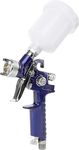 NEIKO 31207A HVLP Mini Gravity Feed Air Spray Paint Gun | 1.0 mm Nozzle Size | 125 cc