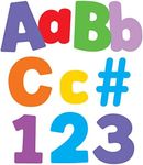 Carson Dellosa 219 Piece 4 Inch Bright & Colorful Bulletin Board Letters for Classroom, Alphabet Letters, Numbers, Punctuation & Symbols, Cut Out Letters for Bulletin Boards