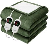 Homemate Heated Electric Blanket King Size 100"x 90" Heating Blanket