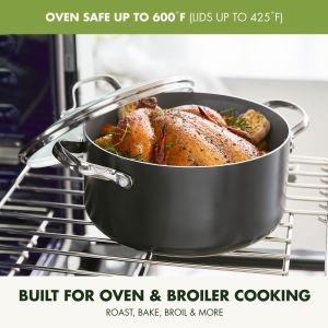 GreenPan Valencia Pro 11-Piece Ceramic Non-Stick Cookware Set – PFAS-Free, Induction Safe, Grey