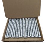 AJ Fixings - Pack 20 Concrete Masonry Bolts - Self Tapping Anchor Screw - Hex Head Galvanised Exterior for Brick/Stone/Concrete (6 x 150mm)