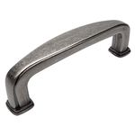 Cosmas 4389WN Weathered Nickel Cabinet Hardware Handle Pull - 3" Hole Centers - 10 Pack