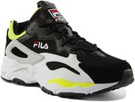 Fila Ray Tracer CB Lace-Up Black Synthetic Mens Trainers 1010925.13Z