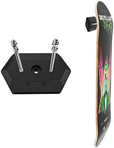 Hikeen Skateboard Wall Mount Skateboard Hanger for Skateboard Deck Display and Storage, Floating Effect