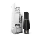 D’Addario Woodwinds Select Jazz Tenor Saxophone Mouthpiece - D8M - Mouthpiece for Tenor Sax