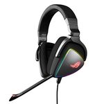 ASUS ROG Delta USB-C Gaming Headset for PC, Mac, Playstation 4, Teamspeak, and Discord with Hi-Res ESS Quad-DAC, Digital Microphone, and Aura Sync RGB Lighting