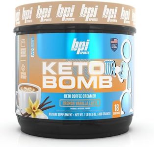 BPI Health Keto Bomb, 18 Servings, French Vanilla Latte, 0.468 Kilograms