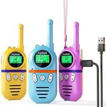 Walkie Talkies for Kids Rechargeabl