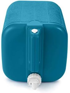 Coleman Chiller 5-Gallon Water Container with Spigot & Carry Handle, Heavy-Duty Water Jug & Water Carrier for Camping, Tailgating, Parties, Emergencies, & More