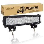 AUXTINGS 12 inch 72W Flood Spot LED Work Light Bar Off road Trucks SUV 4WD Driving Fog Lights