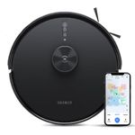 ECOVACS Deebot Y1 Pro 2-In-1 Robot Vacuum Cleaner,6500 Pa Powerful Suction,5200 Mah Battery,Covers 3500+ Sq. Ft. In One Charge,Advanced Navigation Technology&True Mapping,Black,330 minutes