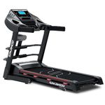 Sparnod Fitness STH-3600: 4 HP Peak DC Motor, 16 Km/H Treadmill, Advanced Console with 12 Pre-Set Programs, Comprehensive Massager, Supports 110 Kg User Weight, Hydraulic Foldable, Inbuilt Speakers