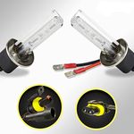 Innovited HID Xenon H1 6000K Replacement Bulbs (1 Pair Diamond White) - 2 Year Warranty