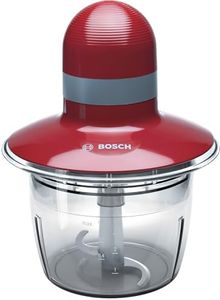 Bosch MMR08R1GB Mini Chopper, 400 W, 0.8 Litre - Red