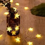 ANJAYLIA 20 LED Star String Lights 