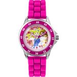 Princess Girls' Time Teacher Quartz Watch with Rubber Strap – PN1078