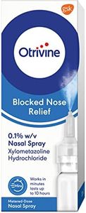 Otrivine Adult Metered Dose 0.1% Nasal Spray 10ml - PACK OF 3