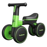 Balance Bike, 4-Wheel Toddler Training Scooter,Baby Ride on Car Balance Bike for Kids Children Scooter (Green)
