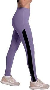 Mehrang Women's Stretch Fit Yoga Pants, Track Pants Stretchable Gym Legging Tights (XL, Lavender)