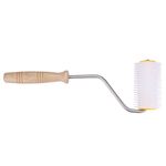 Beekeeping Honey Uncapping Needle Roller Bee Honey Comb Extracting Roller with Non-slip Handle Wheel Extractor Tool for Beekeeper Beekeeping Equipment