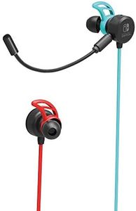 Hori - Auriculares Switch Azul/Rojo Neón (Nintendo Switch)
