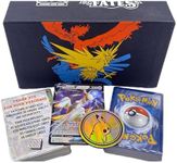 The Toy Box - Pokemon Box Bundle - 100 Assorted Pokemon Cards, 1x Rare Ultra Shiny & Game Coin