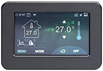 Milano Connect - WiFi Touchscreen Programmable Temperature Control Heating Thermostat - Google Home and Amazon Alexa Compatible
