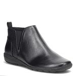 Easy Spirit Womens Aerial Leather Ankle Boots Black 7 Extra Wide (E+, WW)