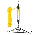 Highwild Game Hanging Gambrel & Hoist Kit with Pulleys & Rope - 1600 lbs