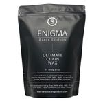 Enigma Ultimate Chain Wax - Black Edition 600g, | Hot Melt Bike Chain Wax | Ultra Low Friction Formula including PTFE MoS2 WS2 | The Best Chain Lubrication On The Market |