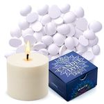 Candle Shop - White Color 2 oz - Dye Chips for Making Candles - Candle Wax Dye - A Great Choice of Colors