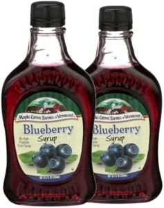 Maple Grove Farms Syrup Natural Blueberry 8.5 OZ (Pack of 2)2