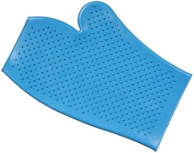 Tough 1 Rubber Grooming Glove, Turquoise