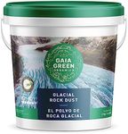 GAIA GREEN Organics Glacial Rock Dust Natural Moraine Mineral Trace Elements Soil Plant Food Supplement for Garden, Landscape, Lawn, and Compost, 2 kg