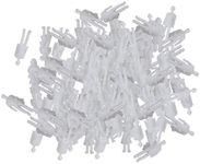 BQLZR White Unpainted Architectural 1:100 Scale Model Figures Pack of 100