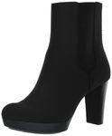 Donald Pliner Women's Esra Crepe Elastic Fashion Boot, Black, 8