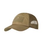 Helikon Men's Tex Baseball Vent Cap Polycotton Ripstop Coyote, One Size