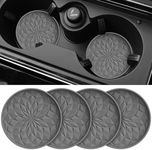 ME.FAN Car Cup Coaster [4 Pack] Sil