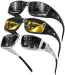 FURISHQI 3Pack Polarized Fit Over G