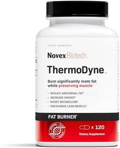 Novex Biotech ThermoDyne - Thermogenic Fat Burner – Appetite Suppressant – Metabolism Boost – Burn Calories – Energy Booster – Fat Burning Pills – Promote Lean Muscle Tone - 30-Day Supply