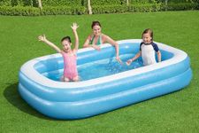 Bestway Family Paddling Pool Kids Inflatable Swimming Pool, Outdoor Garden Pool for Family, Family Fun Lounge Pool, 778L